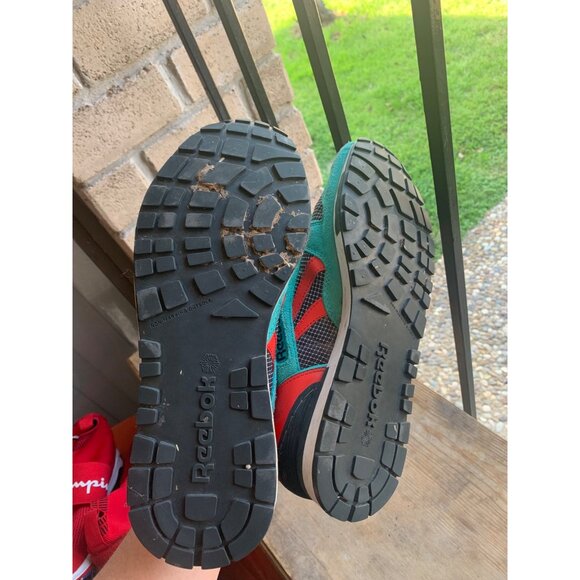 Reebok GL 6000 Sneakers Blue Coral Shoes Athletic Workout Men's Size 9 - Picture 6 of 7